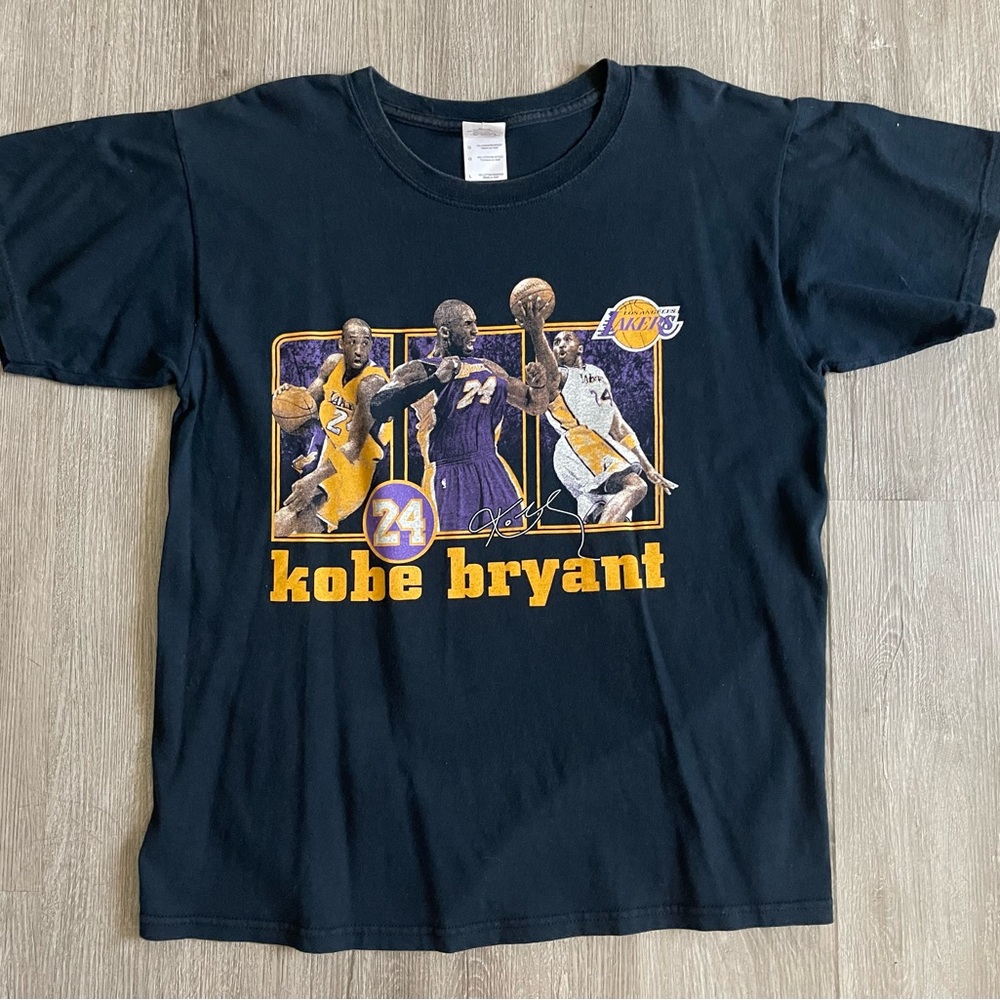 Los Angeles Lakers 2009 Kobe Bryant MVP T-Shirt Men’s Size Large NBA Finals